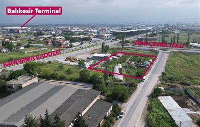 KARESİ YENİMAHALLE'DE 4736 m2 T1 TİCARİ İMARLI SATILIK ARSA