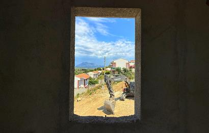 Datça Burgaz'da Satılık Eylülde Teslim Bahçeli Daire Seçenekleri