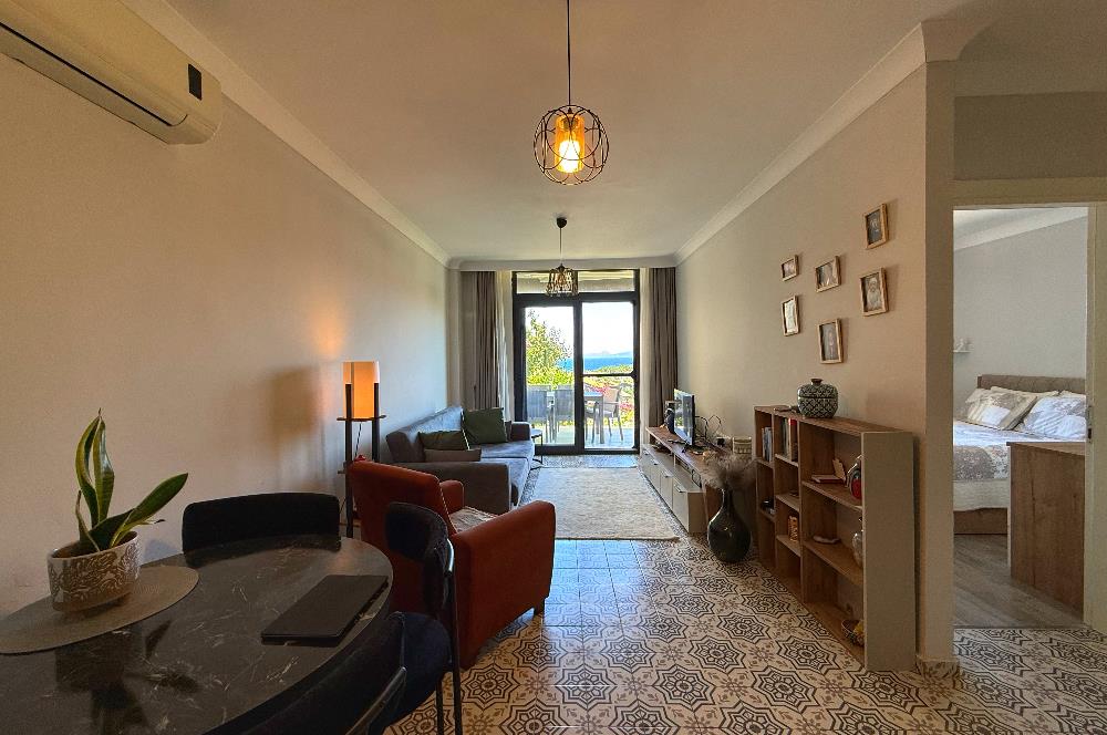 Datça Merkezde Eşyalı Yıllık Kiralık 3+1 Daire
