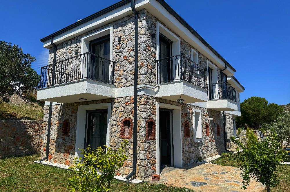 Datça Kızlan'da A+ İnşaat Kalitesinde Bahçeli 3+1 Müstakil Villa