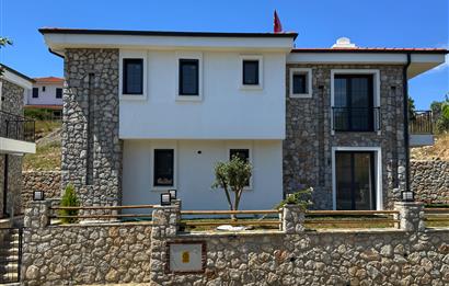 Datça Kızlan'da A+ İnşaat Kalitesinde Bahçeli 3+1 Müstakil Villa