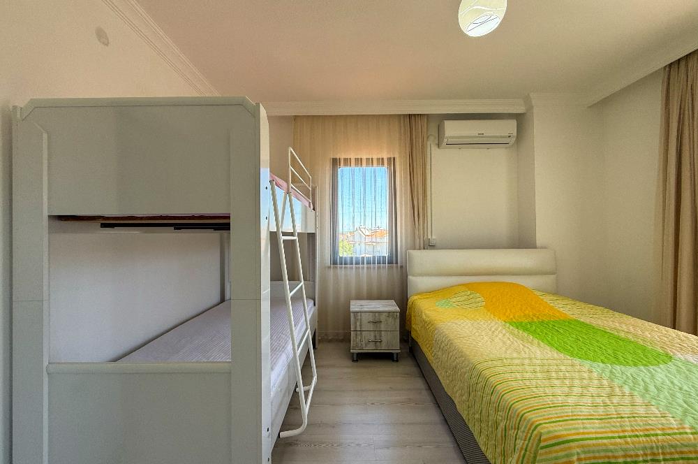 Datça Burgazda Müstakil Villa 261 m² Arsa Paylı Deniz Manzaralı
