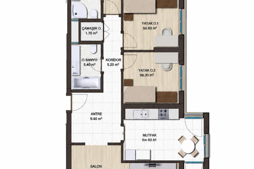 Ataşehir İnlife Sitesi Az Katlı B Blokta 3,5+1 Fırsat KAÇIRMAYIN