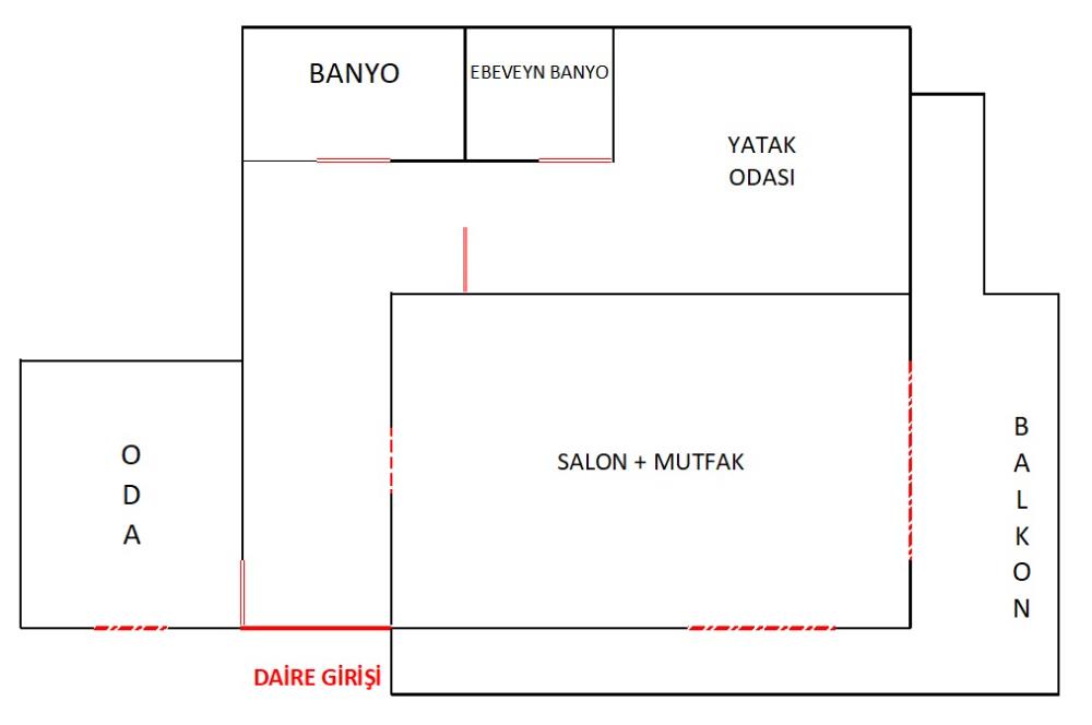 Çeşme Merkez'de Muhteşem Deniz Manzaralı 101 Günlük Kiralık