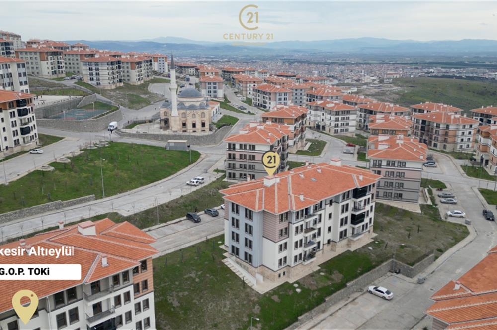 CENTURY21 BAL'DAN GAZİOSMANPAŞA MAH.TOKİ'DE SATILIK 3+1 DAİRE