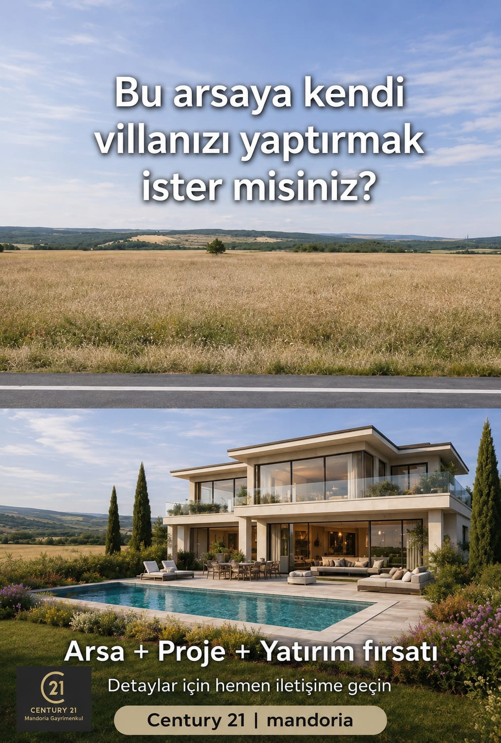 Silivri Çanta'da Ana Yola Yakın Satılık Müstakil Villa Parseli