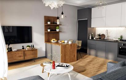 CENTURY21'DEN ŞEHRİN YÜKSELEN DEĞERİ 1+1 SATILIK DAİRE!