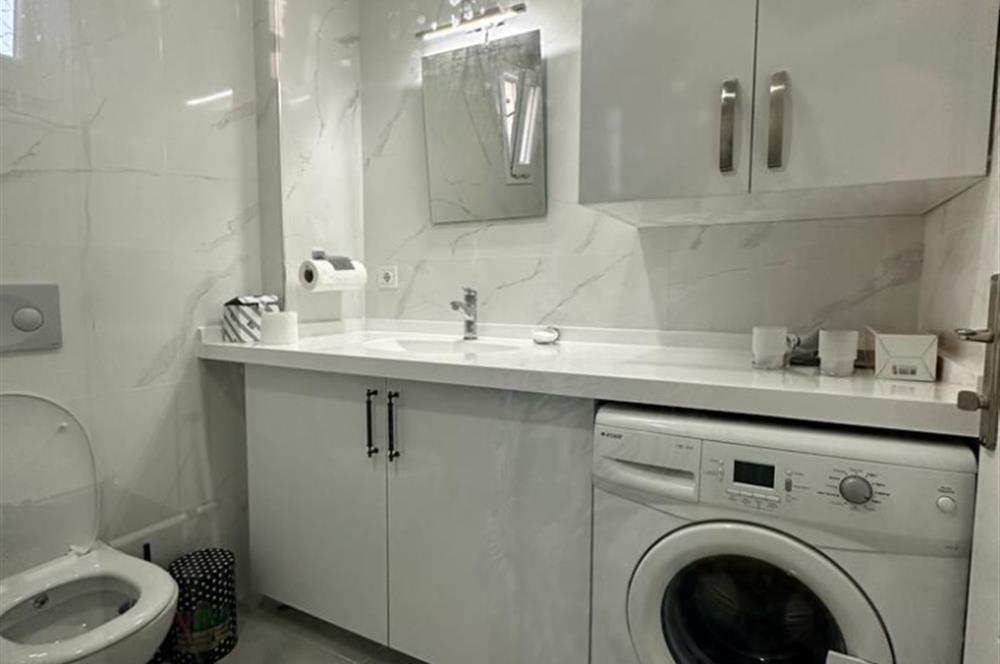 Yalıkavak Marina' da Havuzlu Sitede Eşyalı 2+2 Bahçe Katı Kiralık Daire
