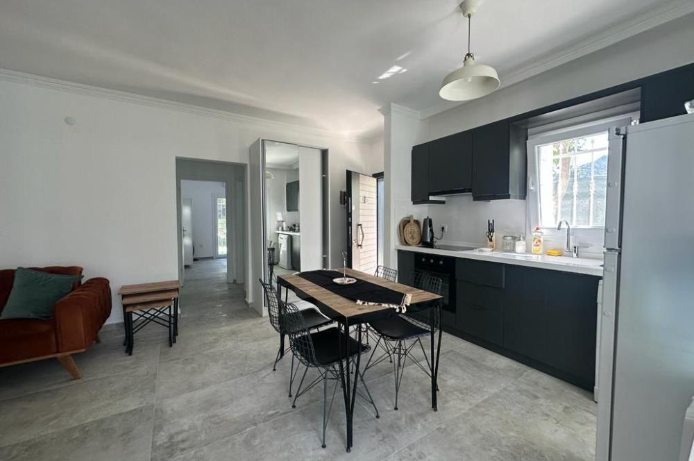 Yalıkavak Marina' da Havuzlu Sitede Eşyalı 2+2 Bahçe Katı Kiralık Daire