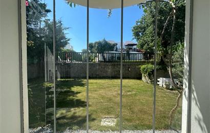 Yalıkavak Marina' da Havuzlu Sitede Eşyalı 2+2 Bahçe Katı Kiralık Daire