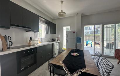 Yalıkavak Marina' da Havuzlu Sitede Eşyalı 2+2 Bahçe Katı Kiralık Daire