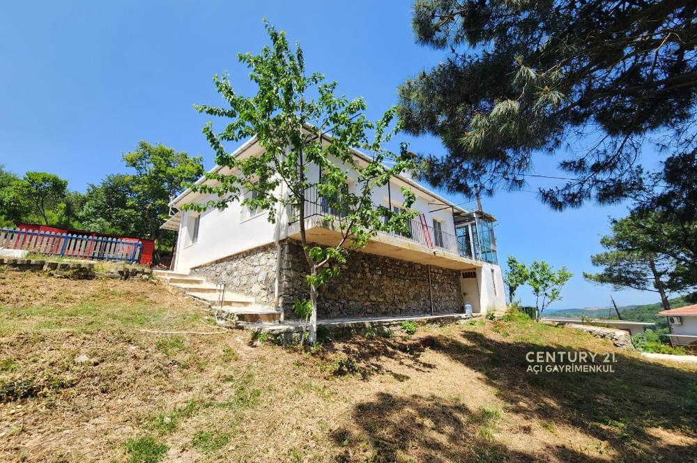 GÜMÜŞDERE'DE 3 DÖNÜM İÇİNDE ÇİFTLİK EVİ