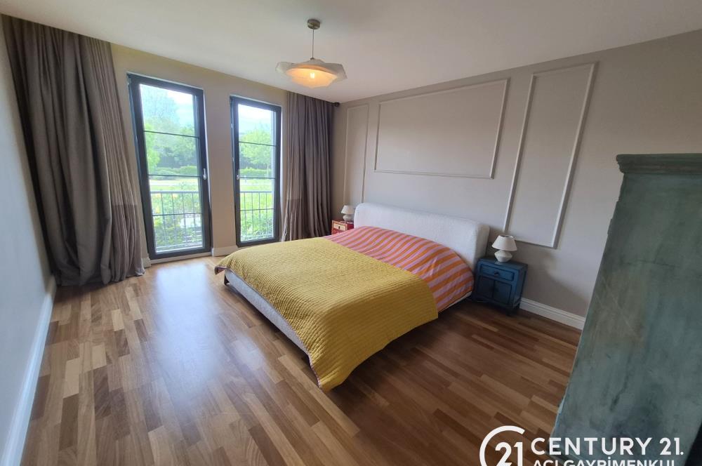 Uskumruköy Nezih Sitede Dekorasyonlu Kiralık Bahçe Dubleks