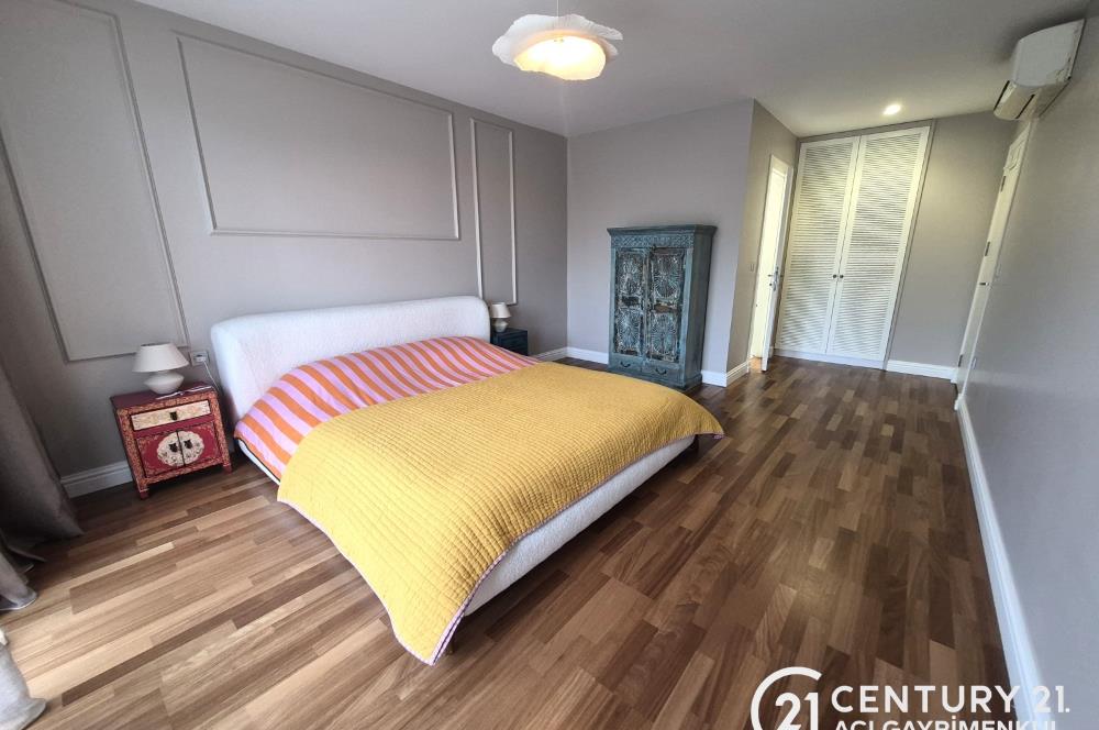 Uskumruköy Nezih Sitede Dekorasyonlu Kiralık Bahçe Dubleks