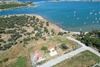 Cunda'da Denize 80 mt, Temeli Atılmış Villa Arsası - 1 - 34800