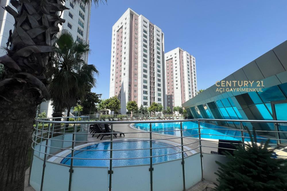 Finanskent Konutları'nda 2+1 Şehir Manzaralı Kiralık Daire