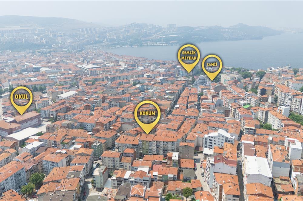 C21 Cius; Eski Pazar Caddesinde 3+1 Taşınmaya Hazır Daire