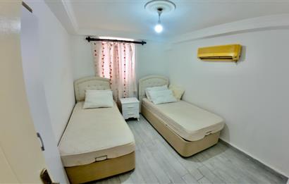 DATÇA CUMHURİYET MEYDANINDA YILLIK KİRALIK 2+1 EŞYALI DAİRE