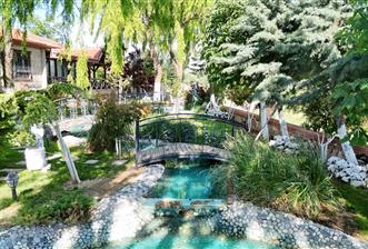 PAMUKKALE UZUNPINAR'DA MASALSI BİR YAŞAM SUNAN SATILIK MALİKANE - 1 - 34814