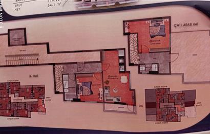 Century 21 Bal'dan Dumlupınar Mahallesinde Satılık 2+1 Teraslı Dubleks Daire