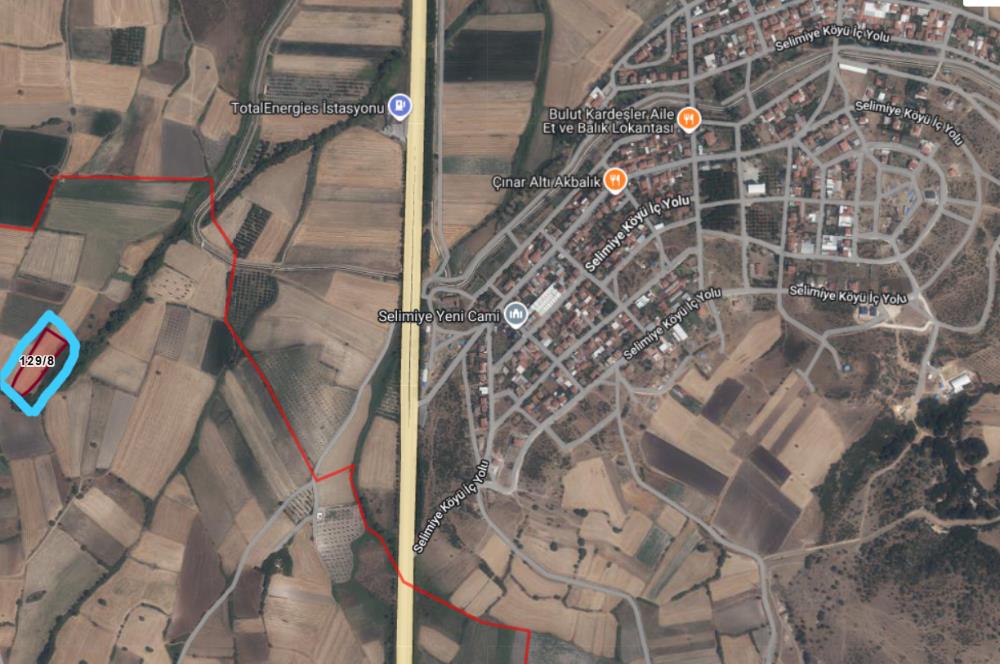 C21 Bal'dan Altıeylül Taşköy Mahallesinde Satılık Tarla