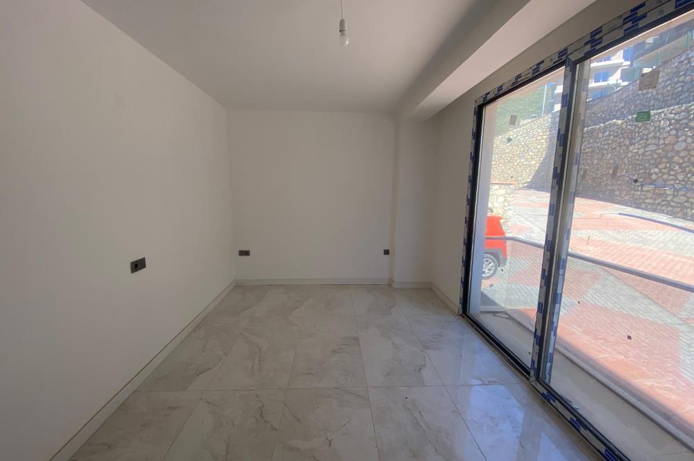 DİDİM/AKBÜK SKYLINE SITESI DENİZ VE DOĞA MANZARALI SATILIK 1+1