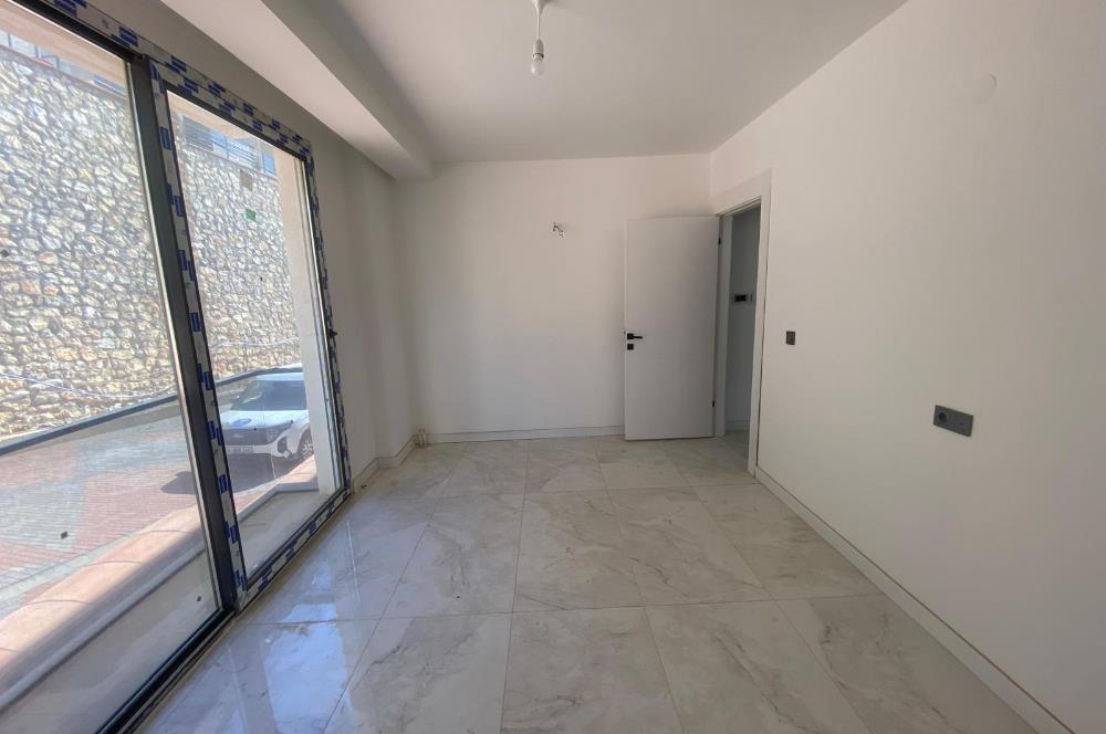 DİDİM/AKBÜK SKYLINE SITESI DENİZ VE DOĞA MANZARALI SATILIK 1+1