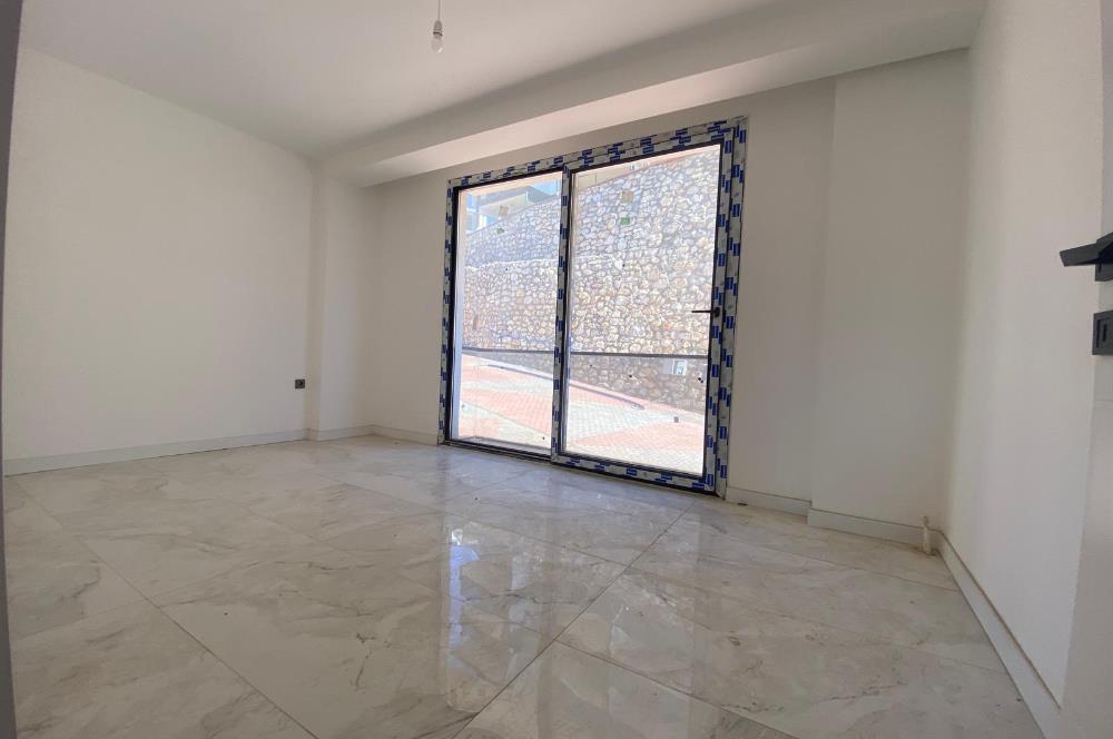 DİDİM/AKBÜK SKYLINE SITESI DENİZ VE DOĞA MANZARALI SATILIK 1+1