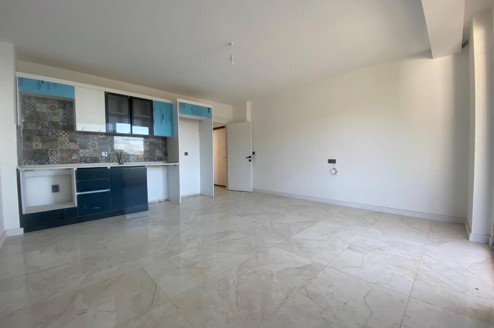 DİDİM/AKBÜK SKYLINE SITESI DENİZ VE DOĞA MANZARALI SATILIK 1+1