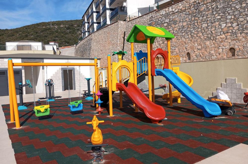 DİDİM/AKBÜK SKYLINE SITESI DENİZ VE DOĞA MANZARALI SATILIK 1+1