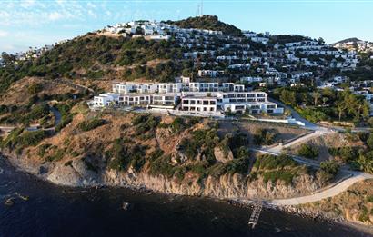Bodrum Gümüşlük Denize Sıfır Sitede Satılık Daire