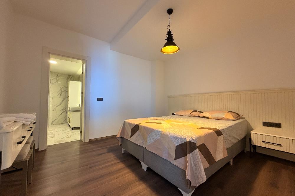 Gümüşlük Denize Sıfır Site İçerisinde Satılık 2+1 Daire