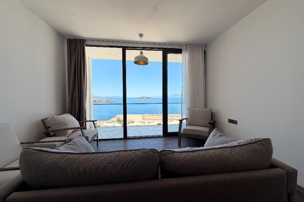 Bodrum Gümüşlük Denize Sıfır Sitede Satılık Daire