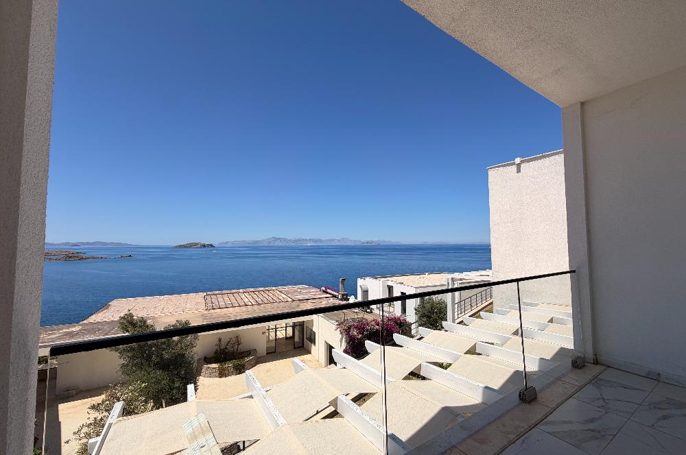 Bodrum Gümüşlük Denize Sıfır Sitede Satılık Daire