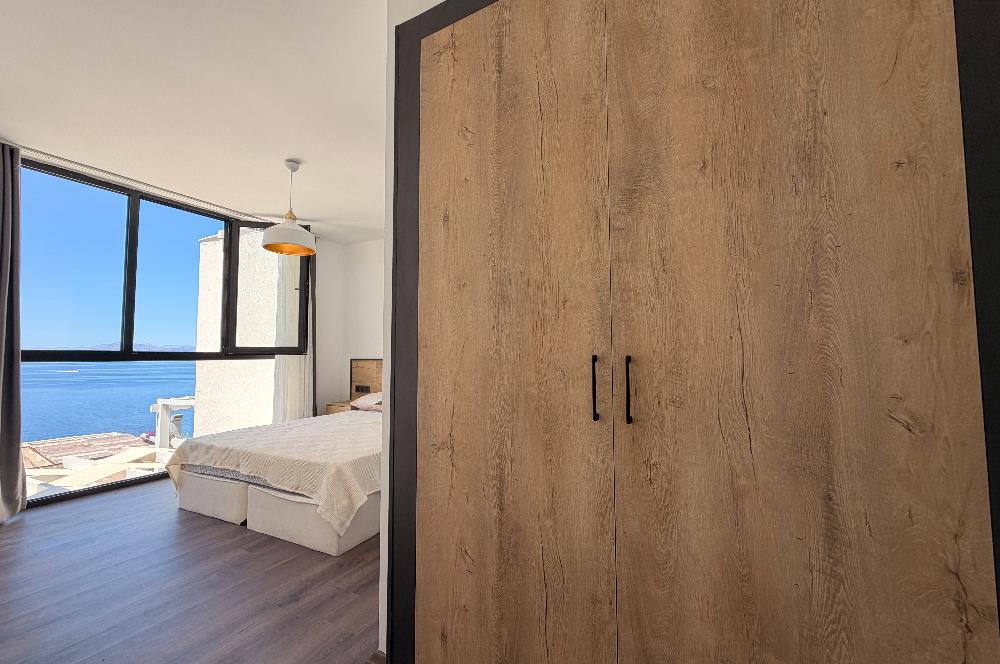 Bodrum Gümüşlük Denize Sıfır Sitede Satılık Daire