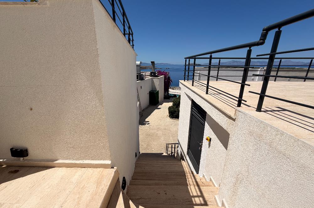 Bodrum Gümüşlük Denize Sıfır Sitede Satılık Daire