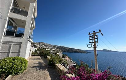 Bodrum Gündoğan Firdevs Evleri Manzaralı Bahçe Katı Satılık