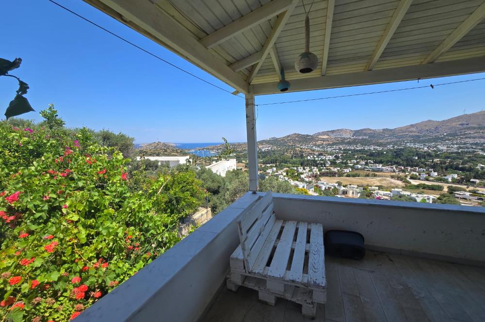 Bodrum Gümüşlük Kapanmaz Deniz Manzaralı Müstakil Ev