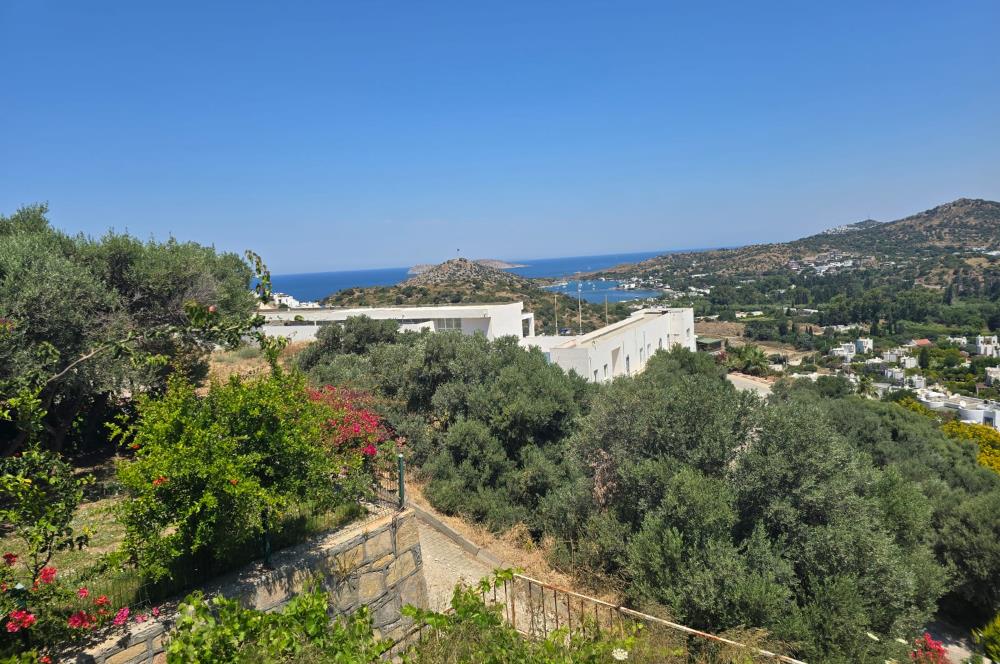 Bodrum Gümüşlük Kapanmaz Deniz Manzaralı Müstakil Ev