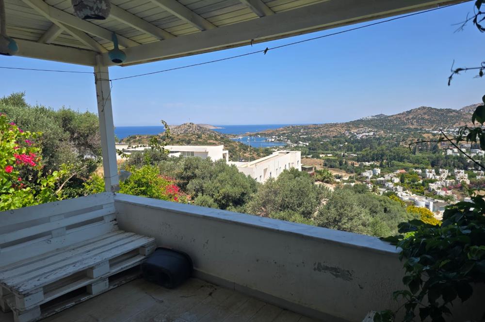 Bodrum Gümüşlük Kapanmaz Deniz Manzaralı Müstakil Ev