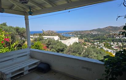 Bodrum Gümüşlük Kapanmaz Deniz Manzaralı Müstakil Ev