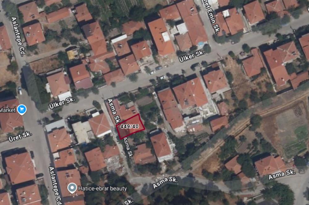 C21 Bal'dan Bigadiç Kuyu Mahallesinde Satılık Avlulu Kargir Ev ve Arsası
