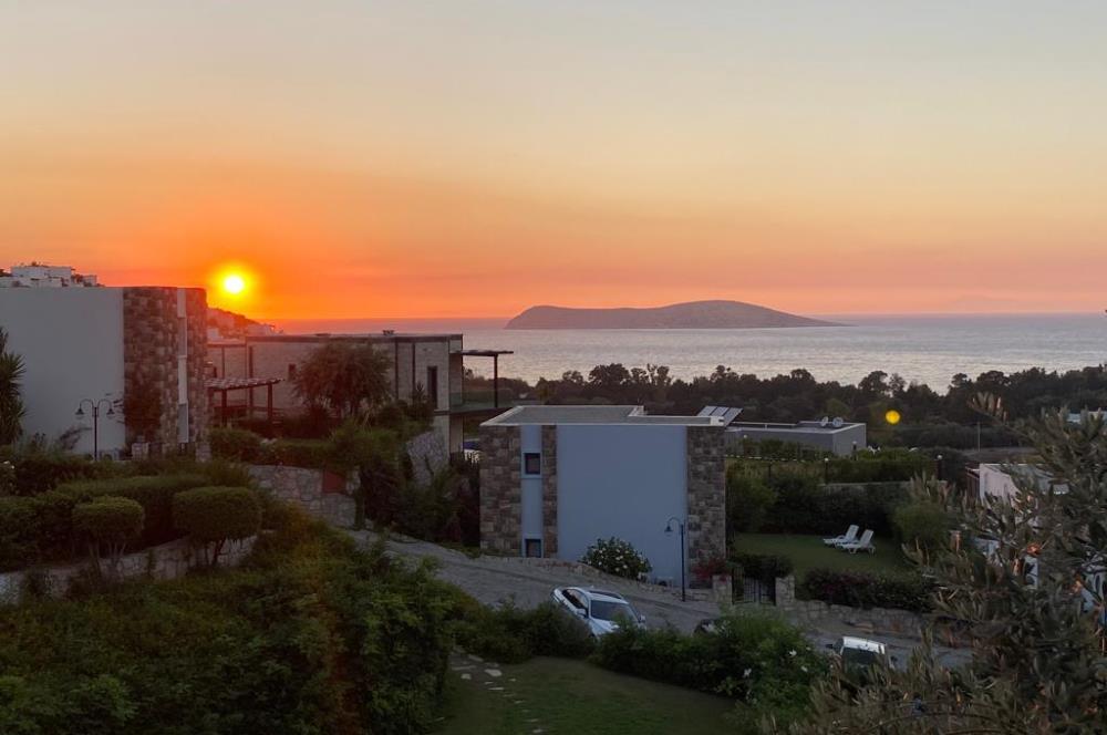 Gümüşlük'te Opus Village Sitesinde Kiralık Daire