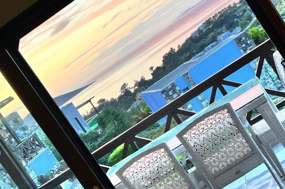 Gümüşlük'te Opus Village Sitesinde Kiralık Daire
