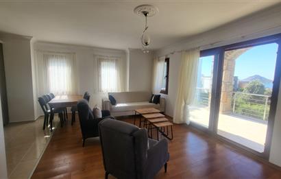 Yalıkavak'ta Deniz Manzaralı Ebeveyn banyolu Eşyalı 2+1 Kiralık Daire