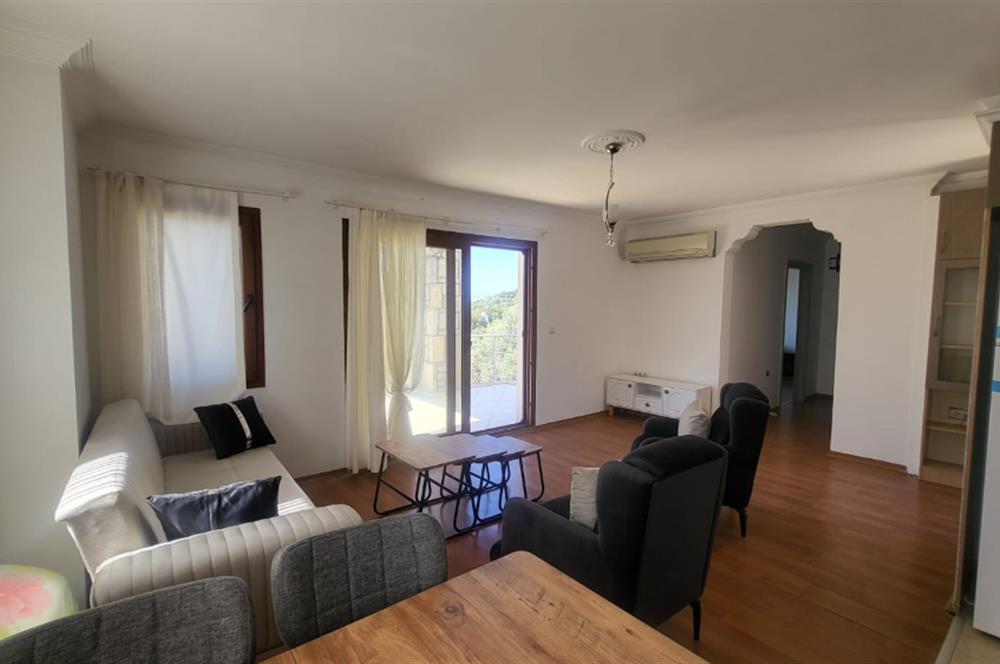 Yalıkavak'ta Deniz Manzaralı Ebeveyn banyolu Eşyalı 2+1 Kiralık Daire