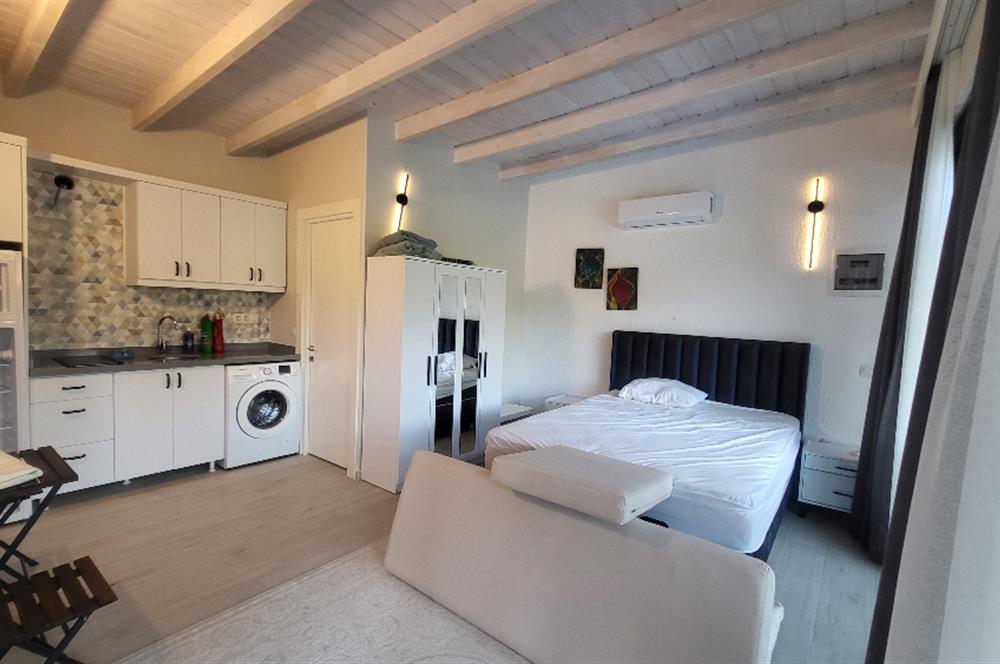 Bodrum Gündoğan'da Özel havuzlu Eşyalı Kiralık 4+1 Lüks Villa