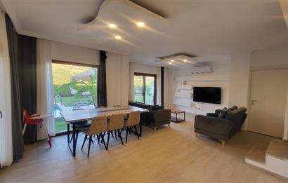 Bodrum Gündoğan'da Özel havuzlu Eşyalı Kiralık 4+1 Lüks Villa