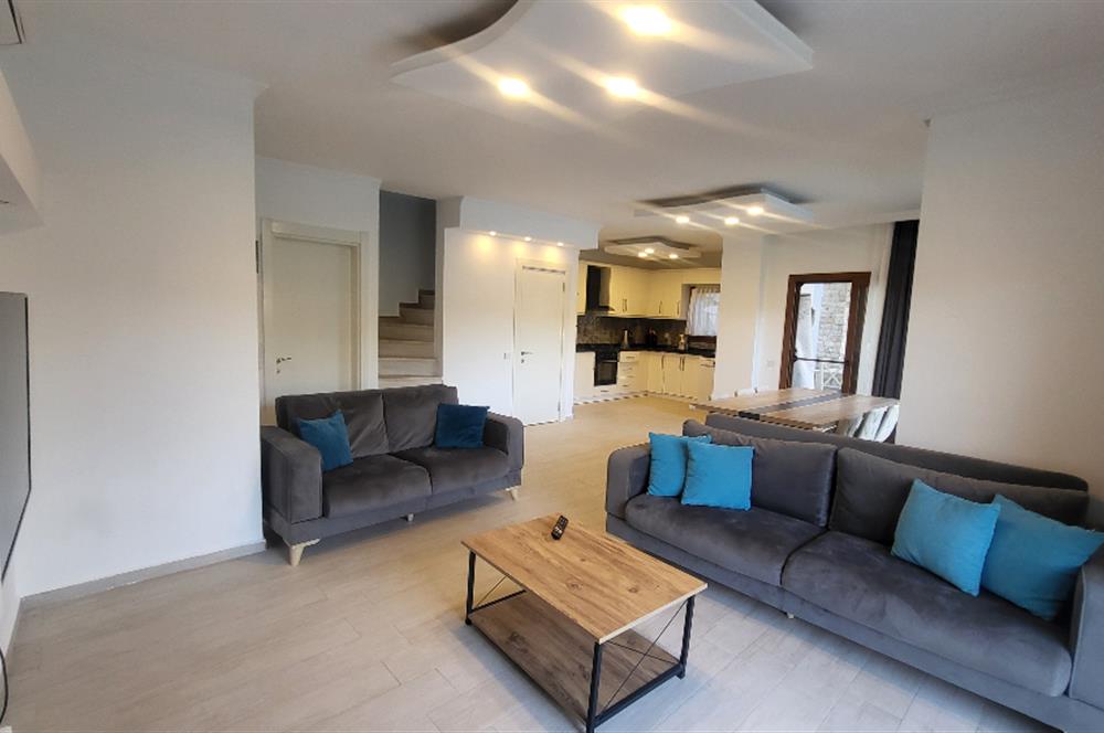 Bodrum Gündoğan'da Özel havuzlu Eşyalı Kiralık 4+1 Lüks Villa