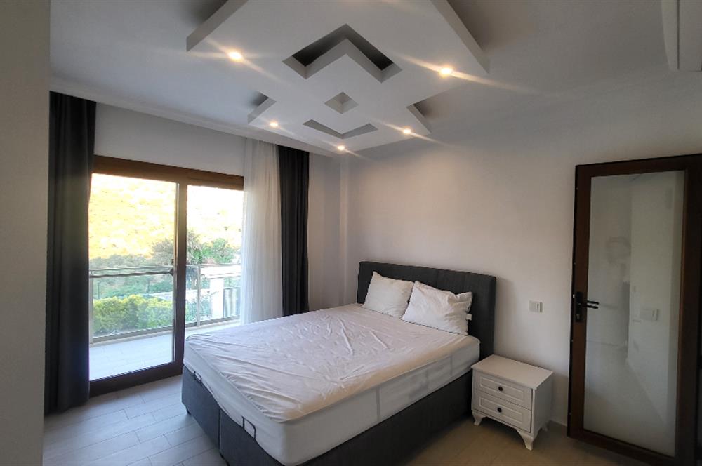 Bodrum Gündoğan'da Özel havuzlu Eşyalı Kiralık 4+1 Lüks Villa